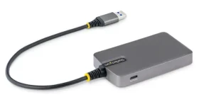 StarTech USB-A Hub 4 porty sivá / 4X USB-A / 5 Gbs / 0,3 m (5G4AC-USB-A-HUB)