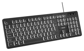 Savio KB-04 čierna / Klávesnica / drôtová / USB / membránová / UK Layout (KB-04)