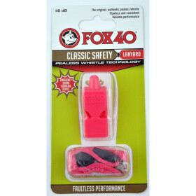Píšťalka FOX Classic + šnúra 9903-0408 ružová NEPLATÍ
