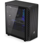 Endorfy Signum 300 Air čierna / Mid tower / ATX / 4x 120mm / 2x USB 3.0 / mesh panel / priehľadná bočníce / bez zdroja (EY2A005)