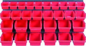Kistenberg ORDERLINE Závesný panel s 30 boxy na náradie, 80x16,5x40cm KOR3