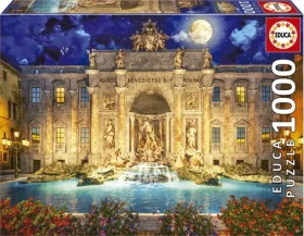 Educa Puzzle Fontána Di Trevi - Rím