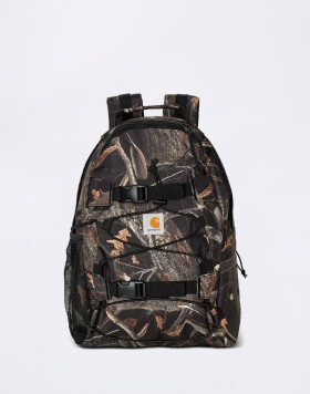 Carhartt WIP Kickflip Backpack Camo Feather Tree, Black