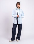 Carhartt WIP W' L/S Royce Shirt Royce Stripe, Icaria/White XS