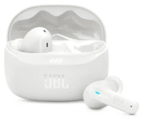 JBL Tune Beam 2 biela / Bezdrôtové slúchadlá do uší / Bluetooth 5.3 / výdrž 12 h