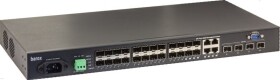 Barox Barox RY-LGSO25-28 łącza sieciowe Zarządzany L2/L3 Gigabit Ethernet (10/100/1000) 1U Čierny