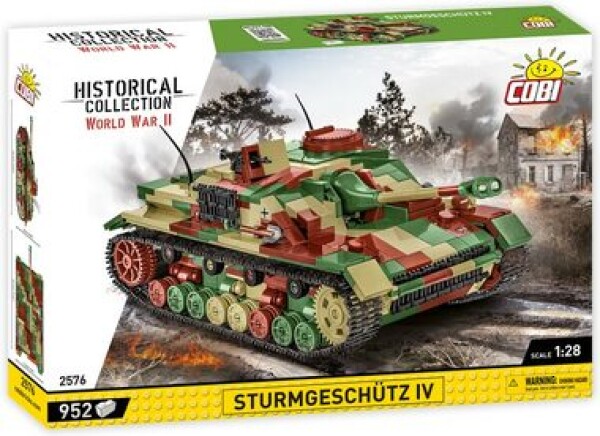 Cobi 2576 Nemecké samohybné útočné delo Sturmgeschütz IV Sd.Kfz. 167