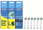 Oral-B Precision Clean Clean Maximiser biela / náhradná hlavica / 6 ks (4210201325253)