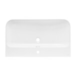Nábytkové umývadlo SAT Fusion 81x46 cm otvor pre batériu uprostred SATFUS8046 SATFUS8046