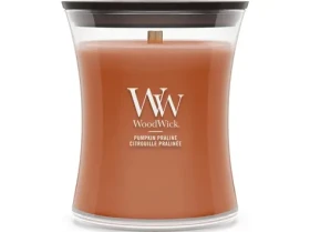 Woodwick Pumpkin Praline sviečka stredná (5038581178615)