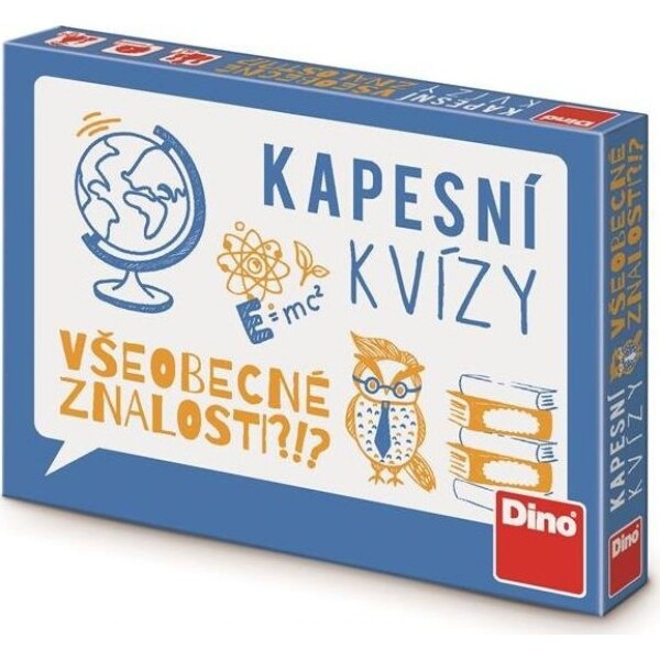 DINO Vreckové kvízy - všeobecné znalosti - Cestovná hra