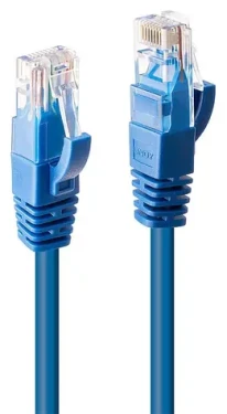 Lindy Cat6 U/UTP modrá / Patch kábel / RJ-45 / 1 m (48017)
