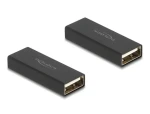 DeLock Gender Changer USB 2.0-A samec samec, kov / Adaptér / USB 2.0 (65106)