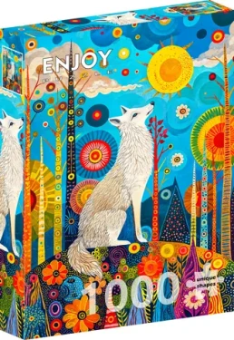 ENJOY Puzzle Biely ochranca