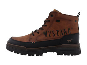 Mustang 15M0101004 Pánske zimné členkové topánky hnedé 41