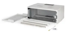 Digitus SOHO Pro 4U 19" / Sieťový rozvádzač / 540 x 400 mm (DN-49200-SET)