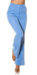 Elegant high-waisted business style flared pants XS