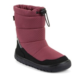 Dievčenské zimné barefoot topánky UP SNOW TEX Bordeaux Froddo G3160263-5 - 35