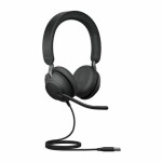 JABRA Evolve2 40 SE Stereo USB-A čierna / Slúchadlá / mikrofón / USB (24189-989-999)