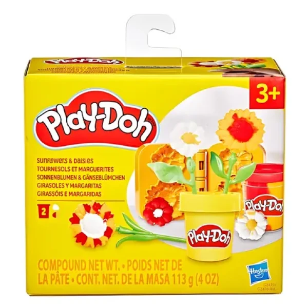 Hasbro Play-Doh Malé kvety Slnečnice a sedmokrásky
