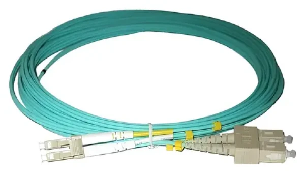 Xtendlan LC-SC / Optický patch kábel / Duplex / 50/125 OM3 / 15 m / LS0H (FOP-LCSC-D-15-50-OM3)