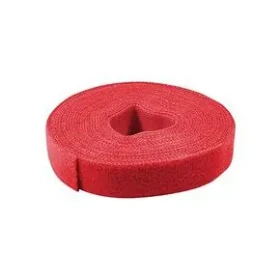 LogiLink Suchý zips na káble červený / Organizátor káblov / 16 mm x 4 m (KAB0052)