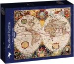 BlueBird Puzzle Antická mapa sveta