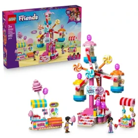 LEGO® Friends 42700 Kolotoč so sladkosťami a cupcaky