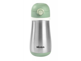 Beaba Hrnček termoizolačný nerez 350ml Sage Green / dopredaj (913539BB)