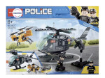 Mamido Mamido Stavebnica policajného vrtuľníka s dronom SWAT 2v1 200 dielikov MT1130