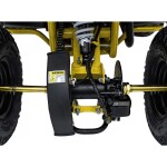 Mamido Detská benzínová štvorkolka RamiGO EXPLORER 110CC žltá