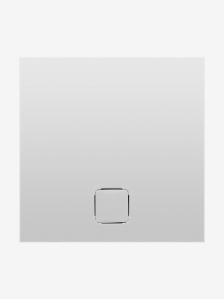 HOPA - Štvorcová vanička z liateho mramoru KERMEN - Farba - Biela, Nožičky k vani - Bez nožičiek, Rozmer A - 90, Rozmer B - 90, Rozmer C - 2.5 VANKKER9090