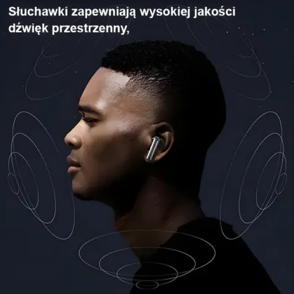 Awei T52 Pro2 čierna / Bezdrôtové slúchadlá / TWS / Bluetooth 5.3 / IPX4 / dobíjacie púzdro (T52 Pro)