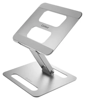 Contour Stojan na notebook z ocele šedá / Výška 45-310 mm / Náklon 0-80 ° / Skladacia (305200)