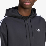 Mikina adidas Adicolor Oversize Full-Zip Hoodie Black XL