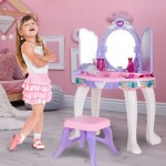 MalPlay Toaletný stolík MALÁ PRINCEZNA s kúzelnou paličkou a MP3