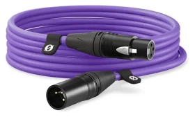 Rode XLR6M-PU fialový / Kábel / XLR (M) - XLR (F) / 6 m (XLR6M-PU)