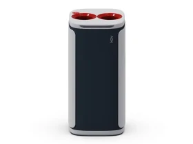 KOBRA WASTEE na kov - Červená odpadová nádoba 60 l (KOBRA-WA-CERVENA)