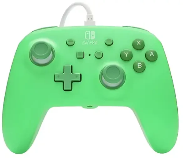 PowerA Nintendo Switch Controller Seafoam / Herný ovládač / drôtový / USB / Nintendo Switch (NSGP0495-01)
