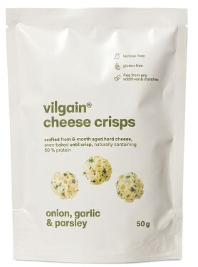 Vilgain Syrové chrumky – 4× Cibuľa, cesnak a petržlen 50 g