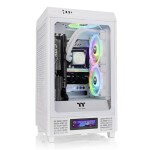 Thermaltake The Tower 200 biela / mini ITX / 1x USB-C 3.2 / 2x USB-A 3.0 / bez zdroja / priehľadná bočnica (CA-1X9-00S6WN-00)