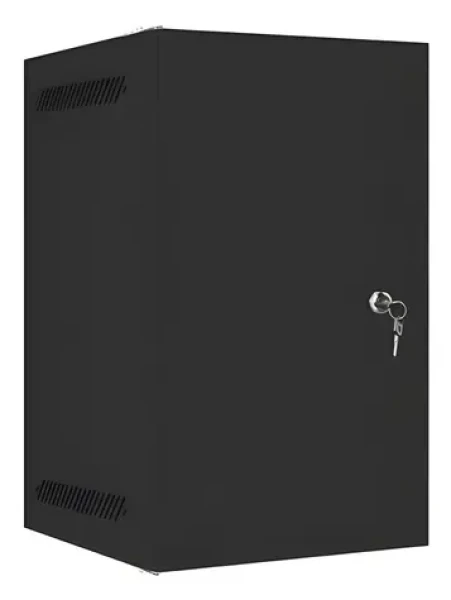 Lanberg WF10-2309-00B čierna / Nástenný rozvádzač / 10" / 9U / 280×310 mm / flat pack (WF10-2309-00B)