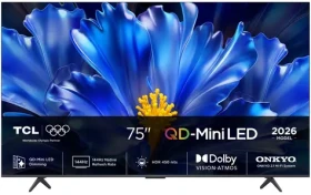 75" TCL 75QLED810L čierna / Televízia / QD-Mini LED / 4K UHD / 144Hz / DVB-T2CS2 / Google TV (75QLED810L)