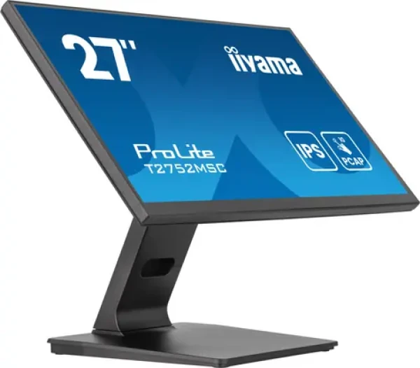 27" IIYAMA ProLite T2752MSC-B1AG čierna / IPS / 1920x1080 / 16:9 / 5ms / 1000:1 / 400cd / repro / HDMI / DP (T2752MSC-B1AG)