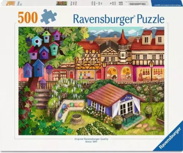 Ravensburger Puzzle Trhové mestečko