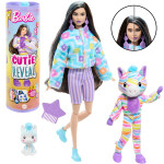 Mamido Mattel Barbie bábika Cutie Reveal Sladké sny ZEBRA s doplnkami