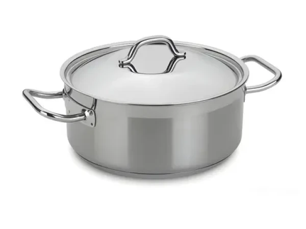Silampos PROFI TEJO 22 cm / Kastról / 3,4 l / nerez 18/10 / s pokrievkou / vhodný pre indukciu (632125641022100)