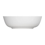 OMNIRES - SILK M+ umývadlo na dosku, o40 cm biela mat /BM/ SILKR400BM