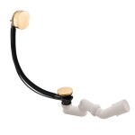 RAV Slezák - Sifón vaňový ZLATÝ, Farba: kov / zlato / plast, Rozmer: 700 mm MD0588Z