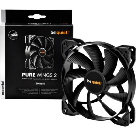 BeQuiet Pure Wings 2 120mm PC vetrák s krytom čierna (š x v x h) 120 x 120 x 25 mm; BL039